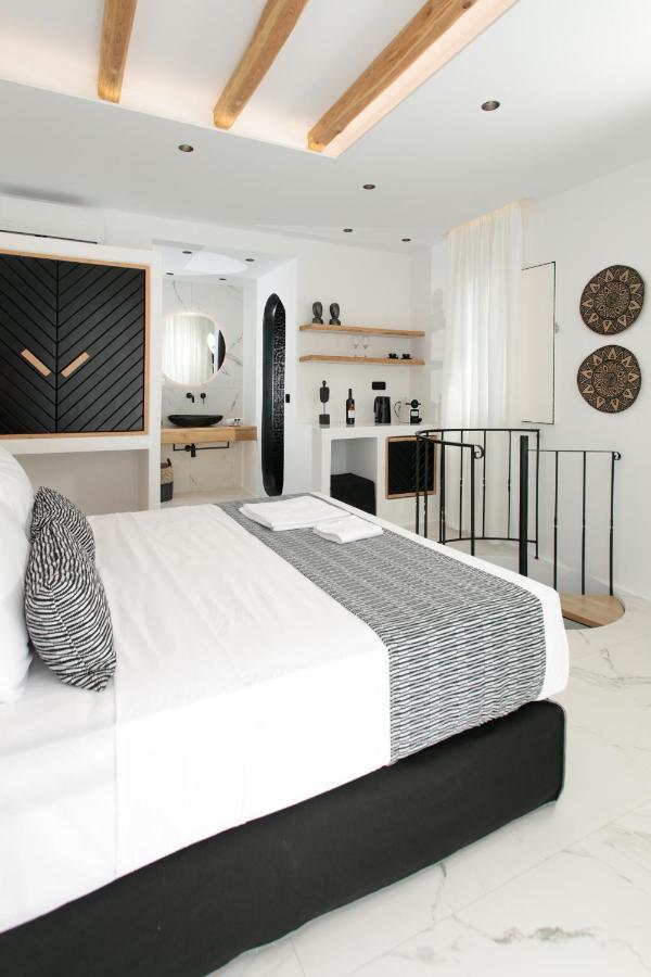 Black Concept Maisonette Naxos City Extérieur photo