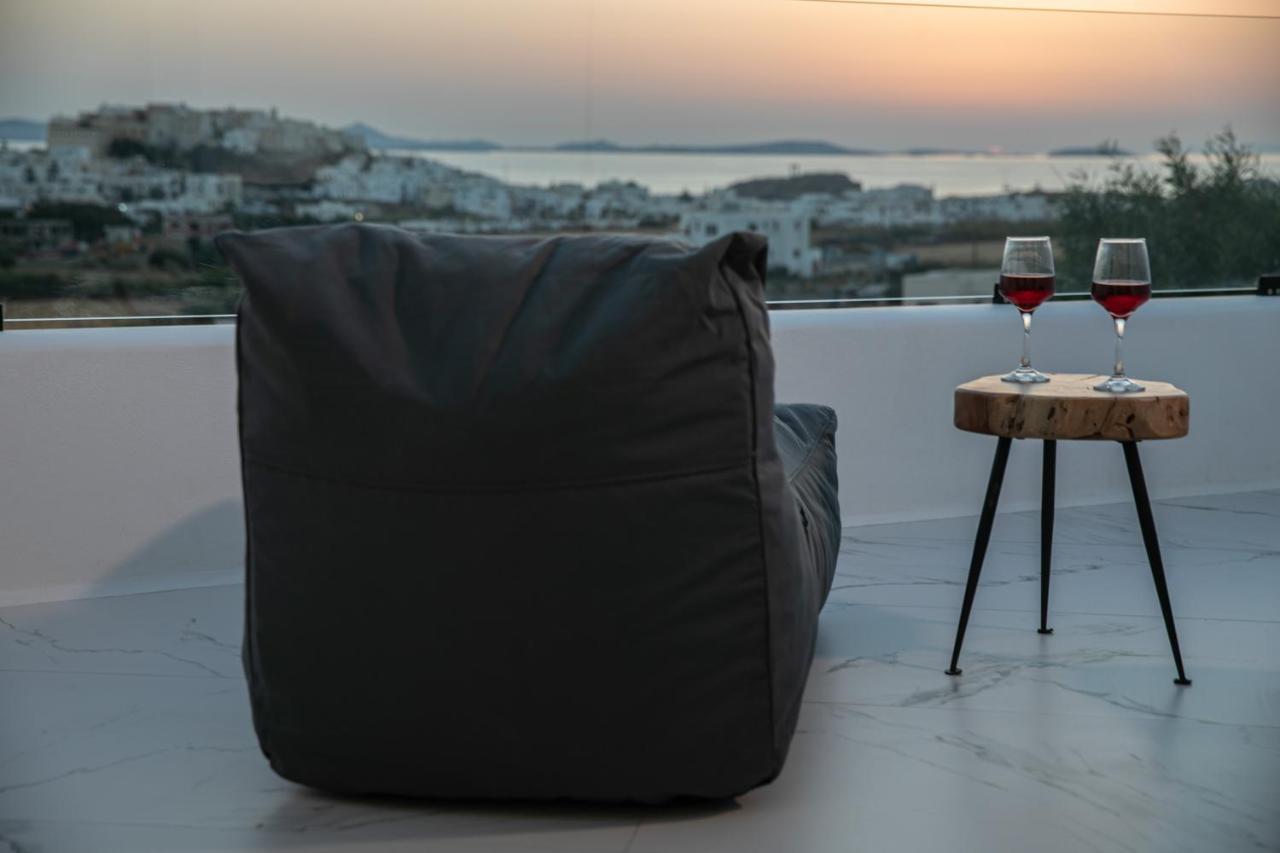 Black Concept Maisonette Naxos City Extérieur photo